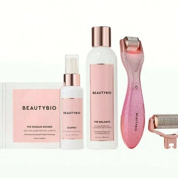 BeautyBio Skin That Glitters Microneedling Kit $279 Value | Make Skin Glow - Picture 2 of 6